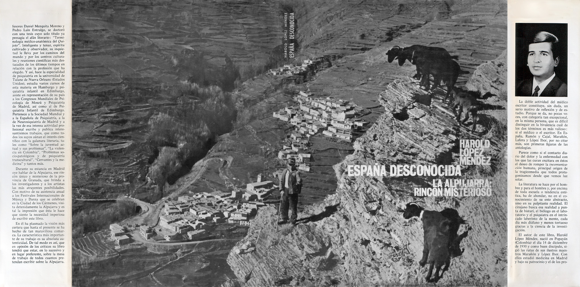 Sobrecubierta completa de España desconocida