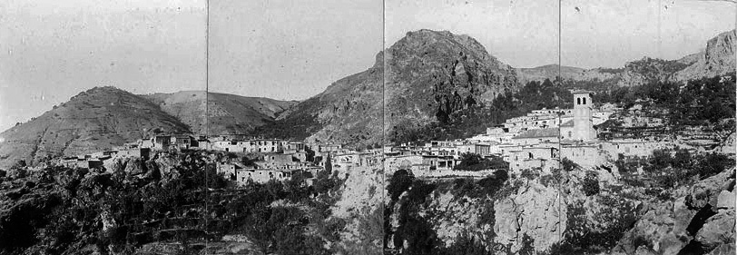 Panorámica de Cástaras desde el Camino Nuevo